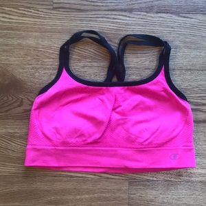 Champion Neon Pink Sports Bra